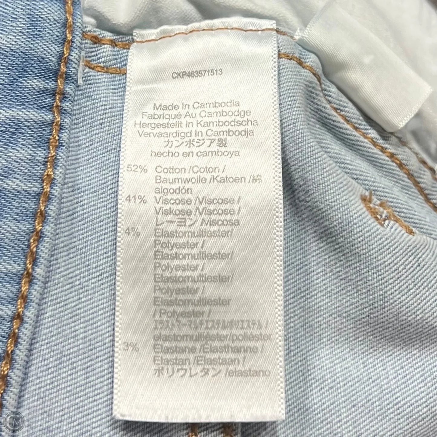 Jeans Skinny By Madewell In Blue Denim, Size: 2