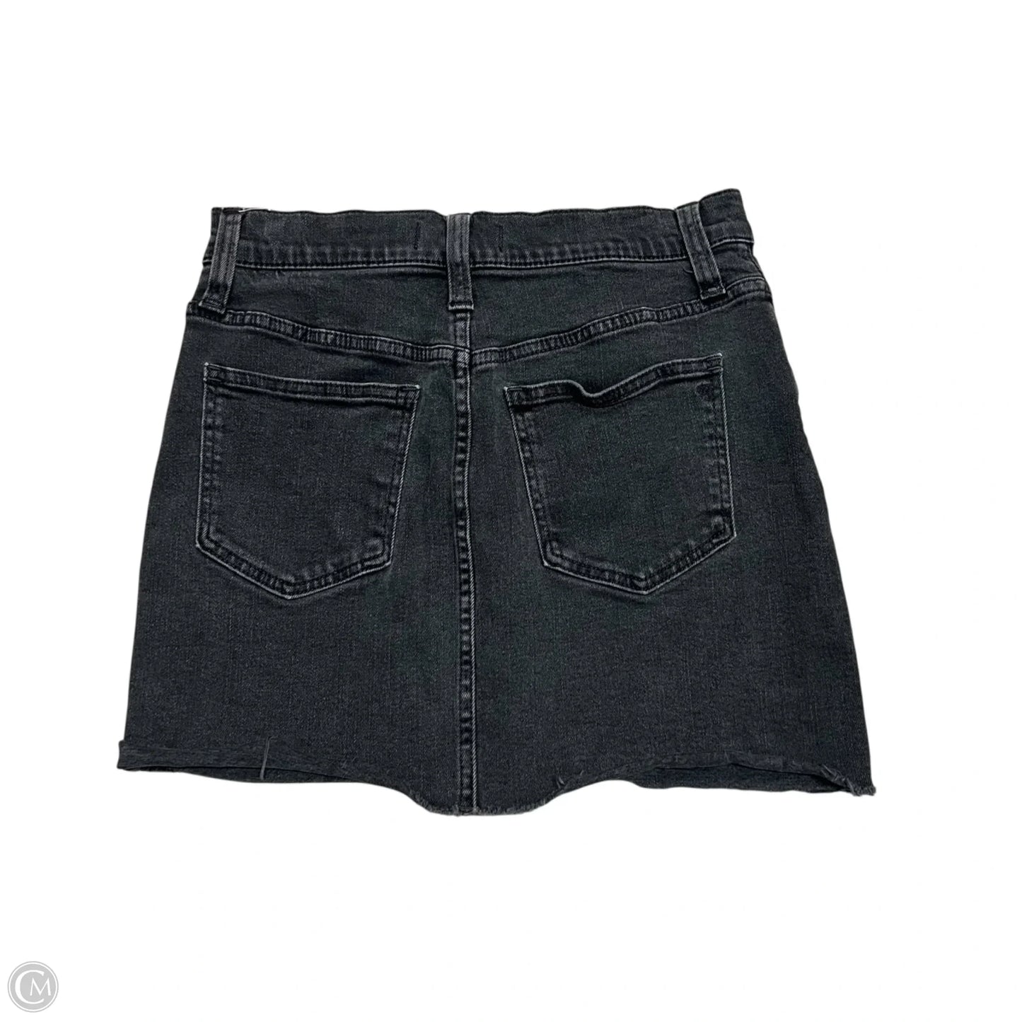 Skirt Mini & Short By Madewell In Black Denim, Size: 2