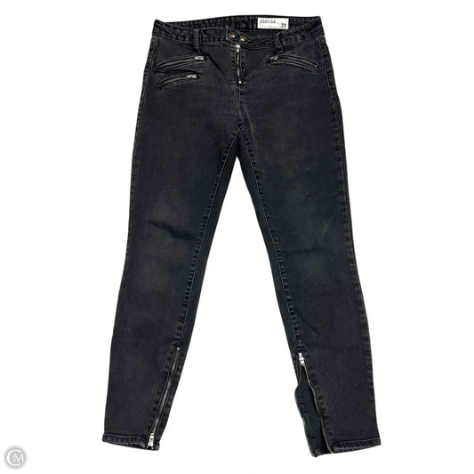 Jeans Skinny By Pistola In Black Denim, Size: 8