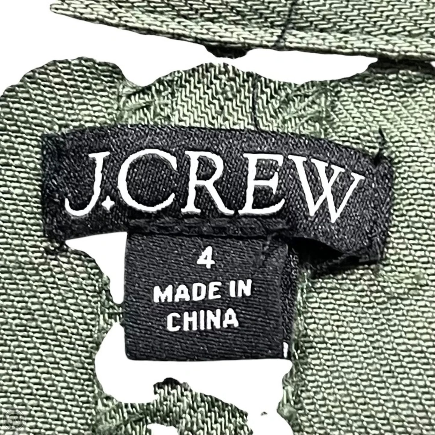 Dress Casual Midi By J. Crew In Green, Size: 4