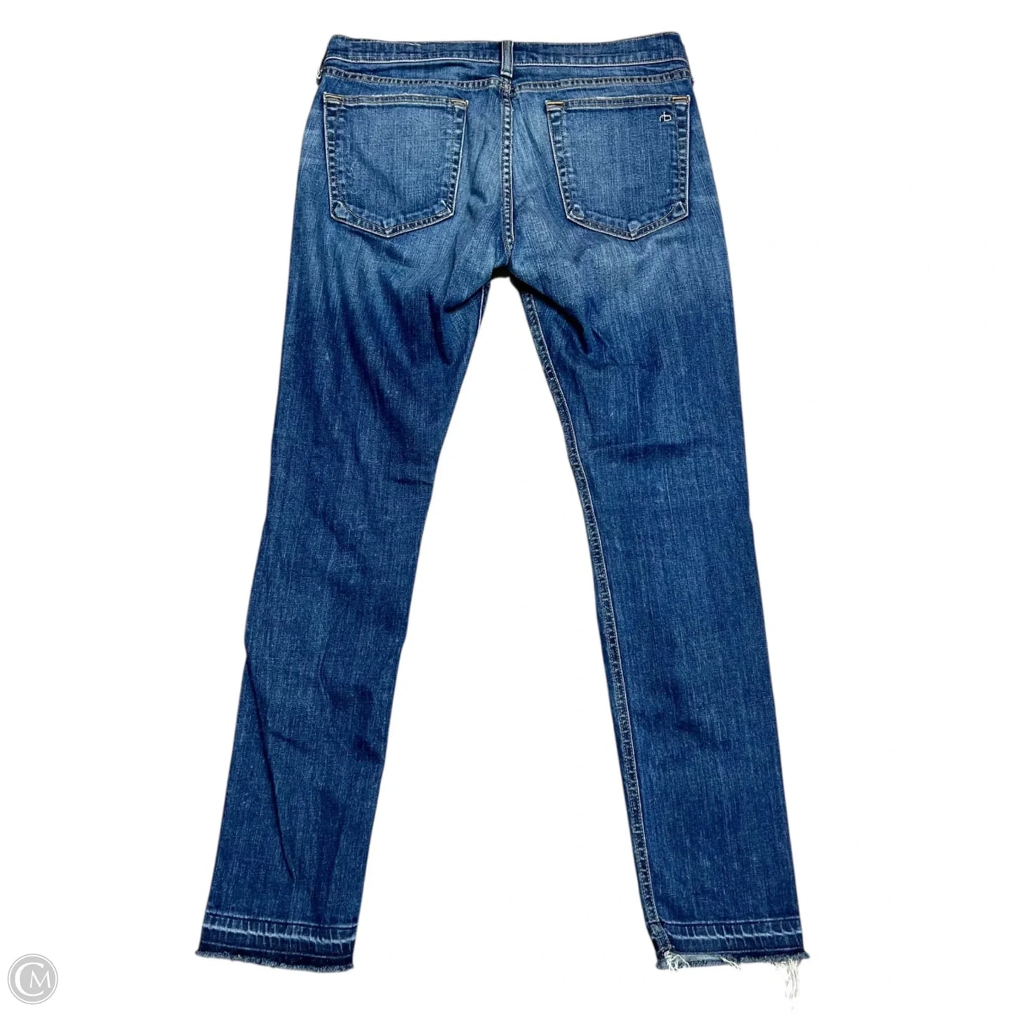 Jeans Boyfriend By Rag And Bone In Blue Denim, Size: 4
