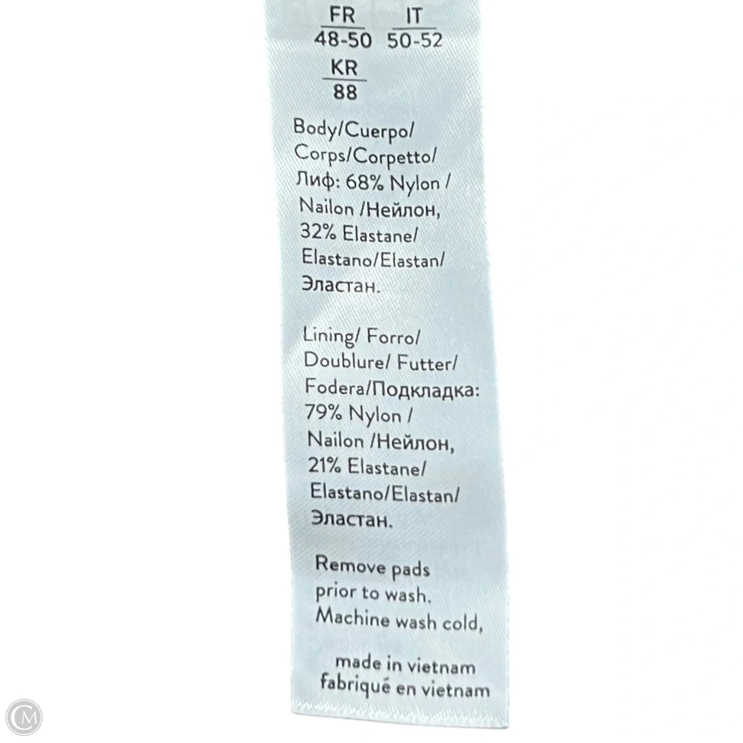 Athletic Bra By Spanx In Navy, Size: Xl