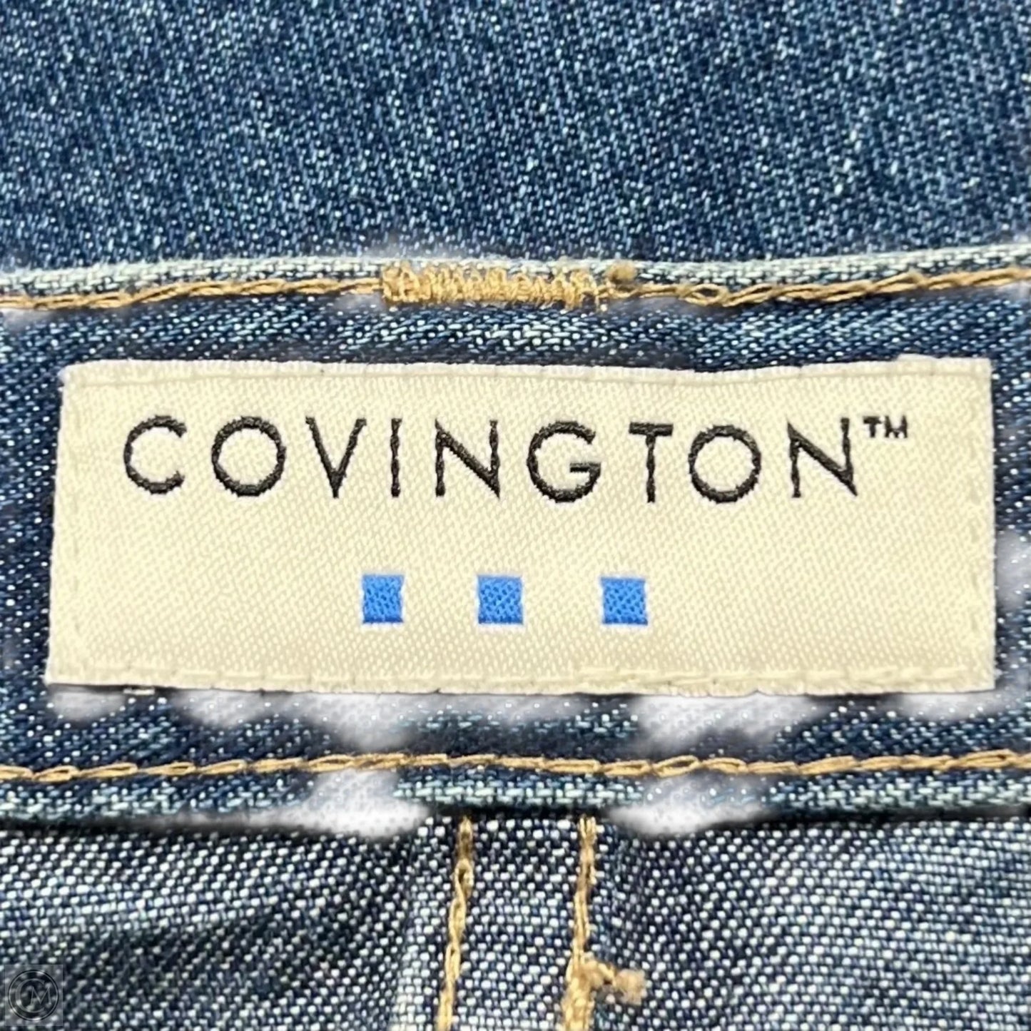 Skirt Maxi By Covington In Blue Denim, Size: 18