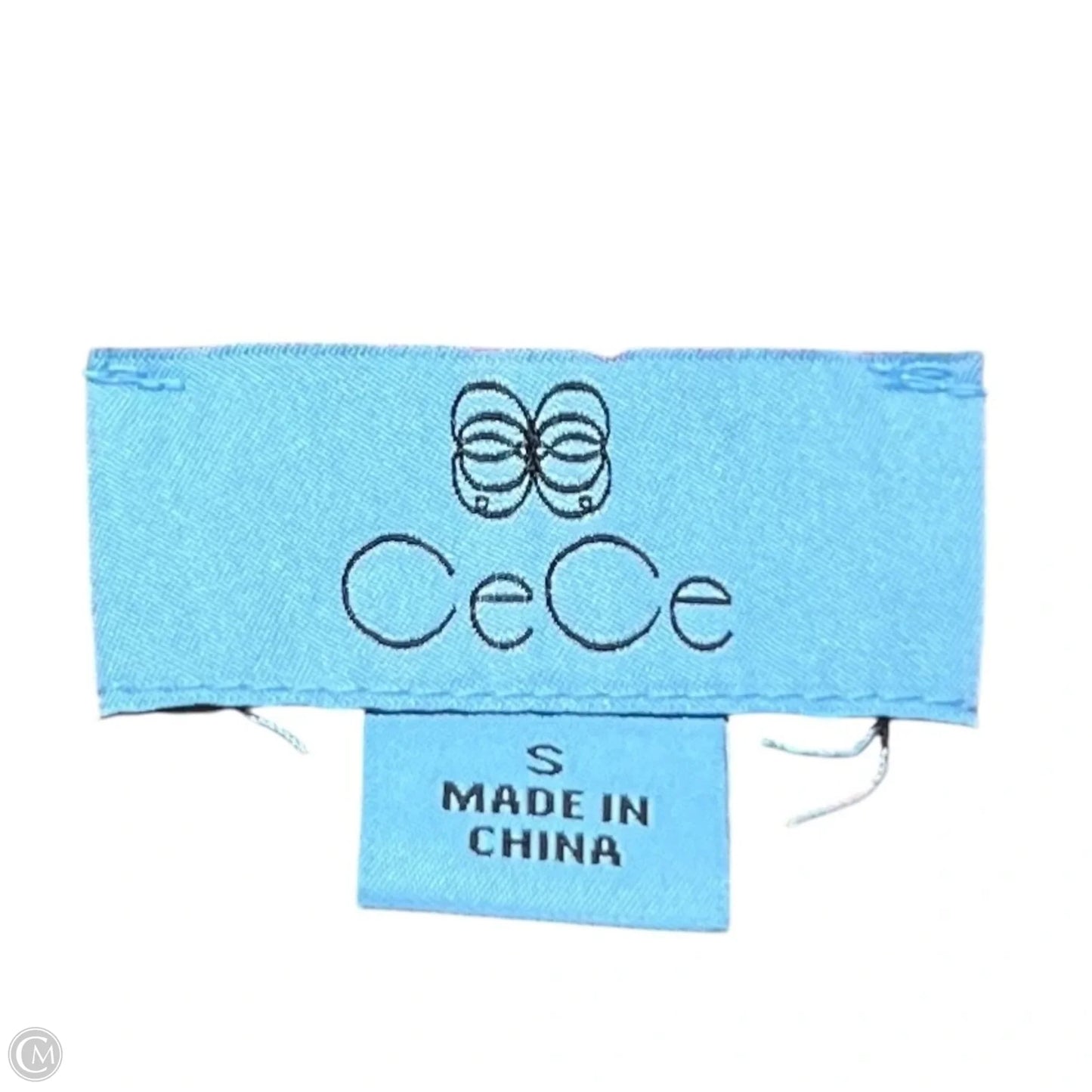 Sweater By Cece In Grey & Red, Size: S