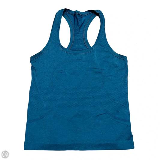 Athletic Tank Top By Lululemon In Blue, Size: 4