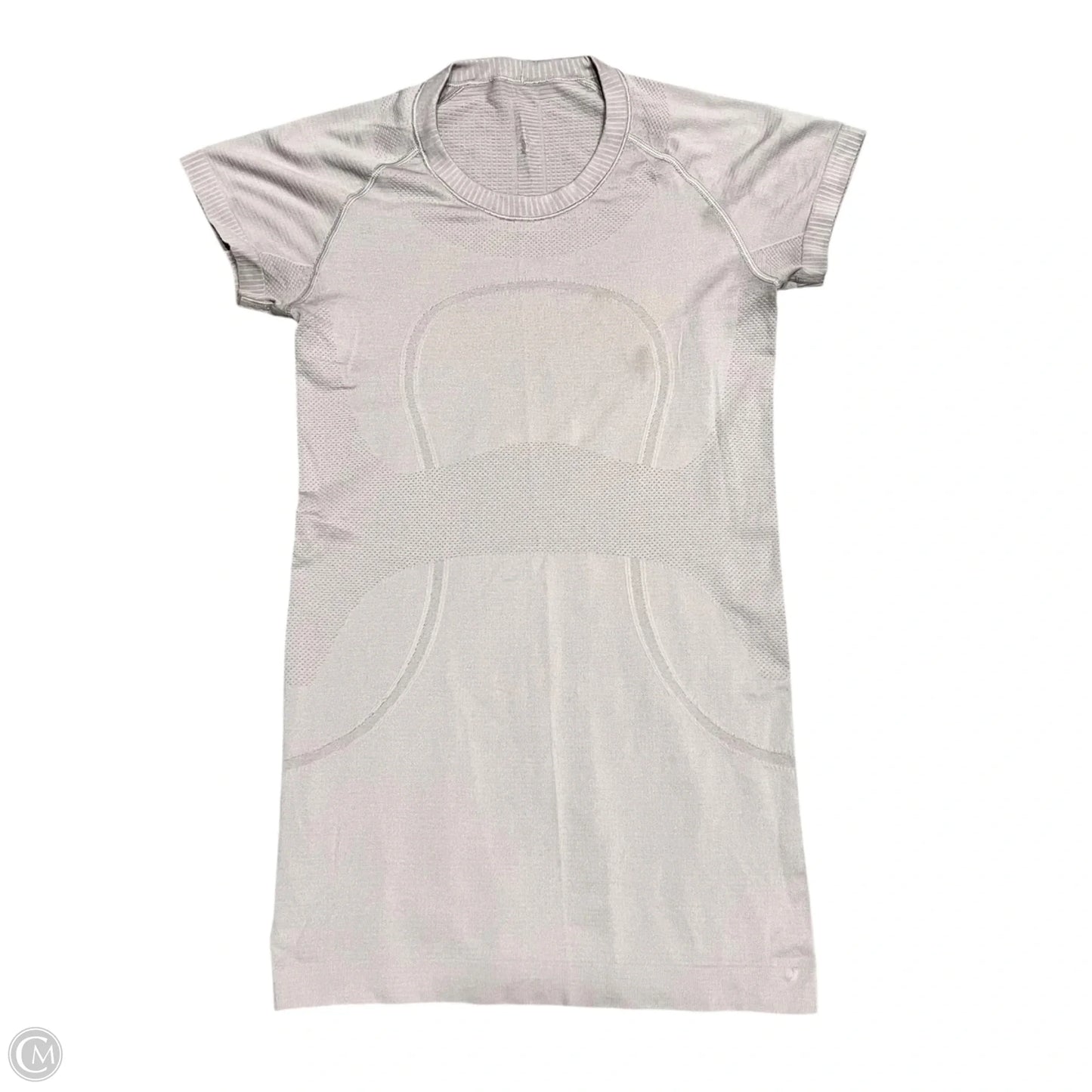 Athletic Top Short Sleeve By Lululemon In Mauve, Size: 6