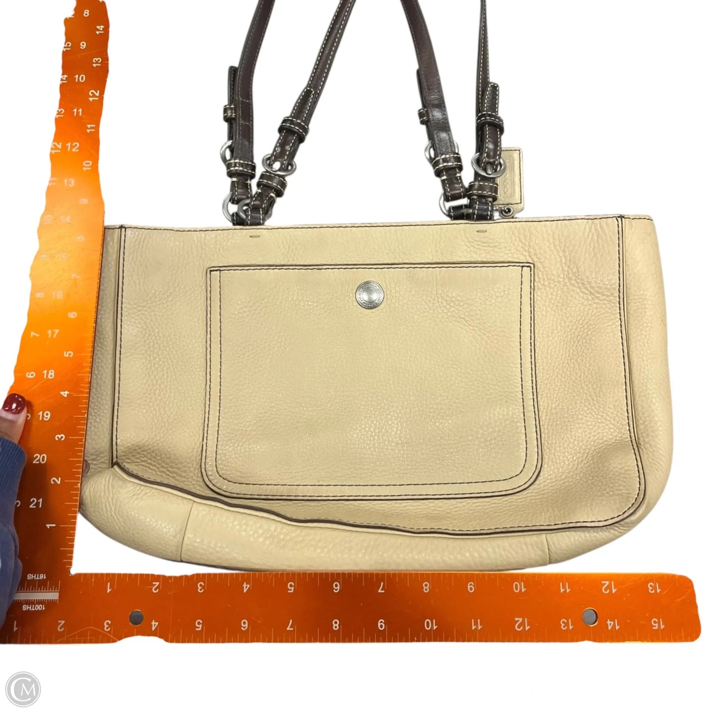 Handbag Designer By Coach, Size: Medium