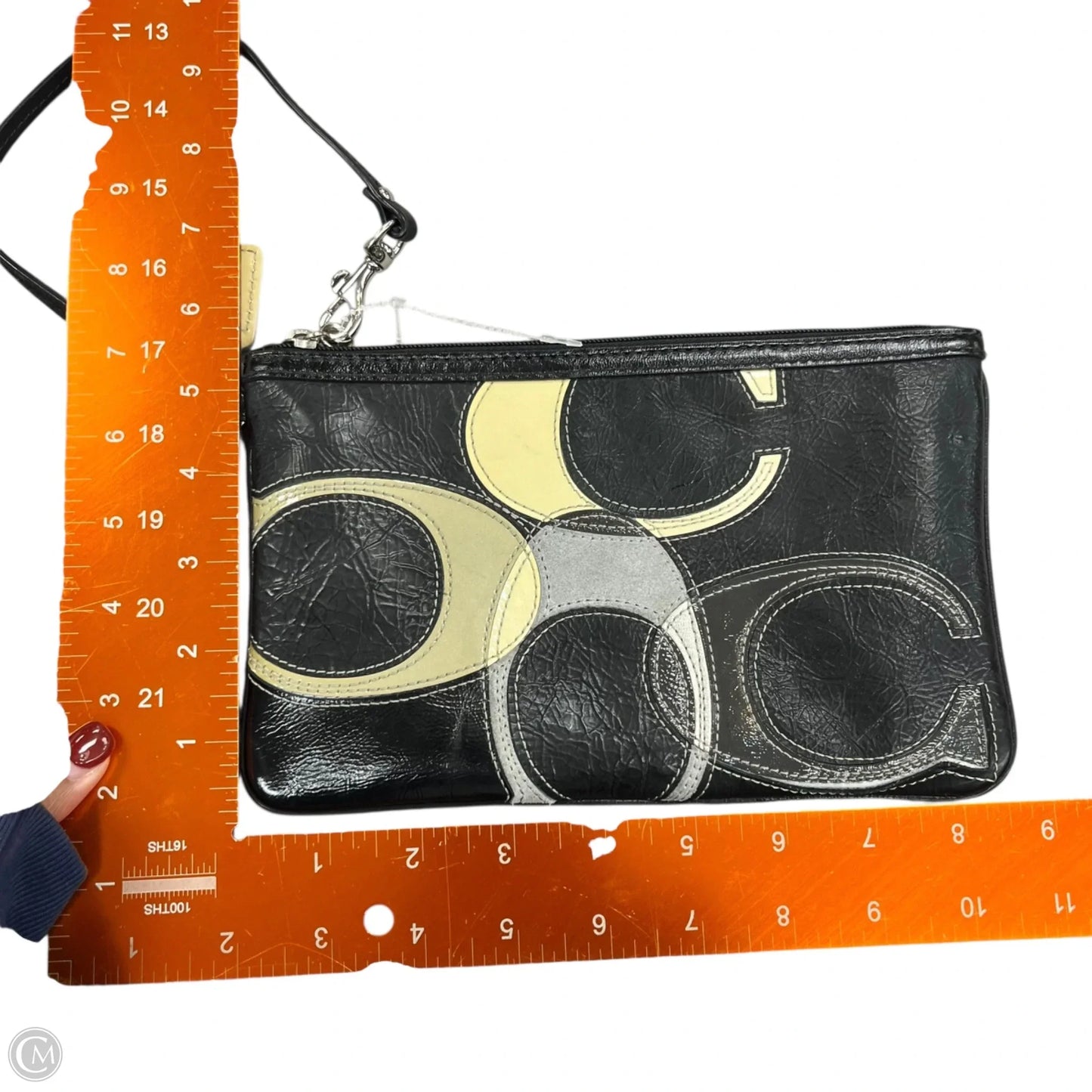 Wristlet Designer By Coach, Size: Medium