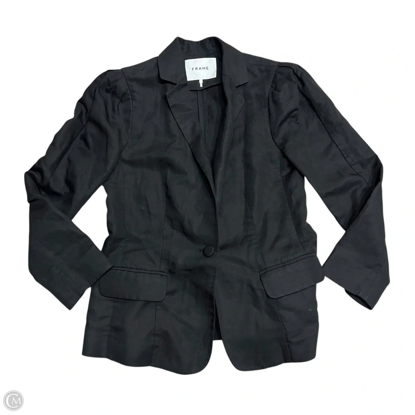 Blazer By Frame In Black, Size: 2