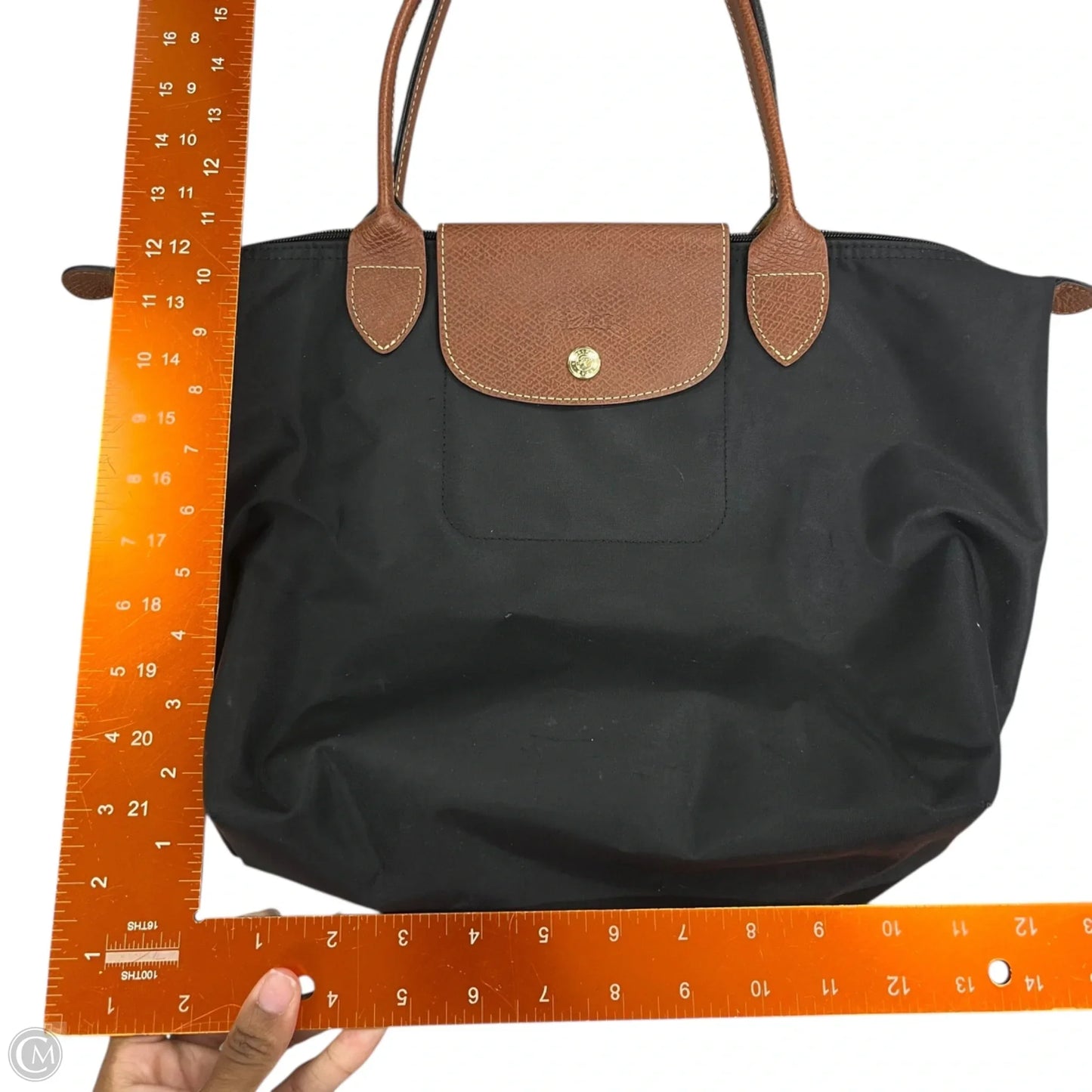 Handbag Designer By Longchamp, Size: Medium