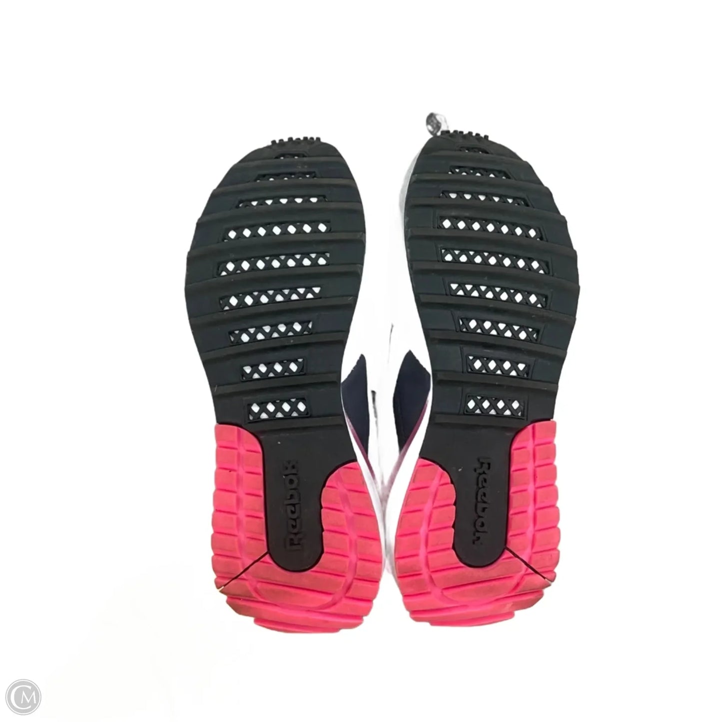 Shoes Sneakers By Reebok In Grey & Pink, Size: 7