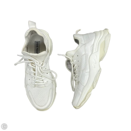 Shoes Sneakers By Steve Madden In White, Size: 10