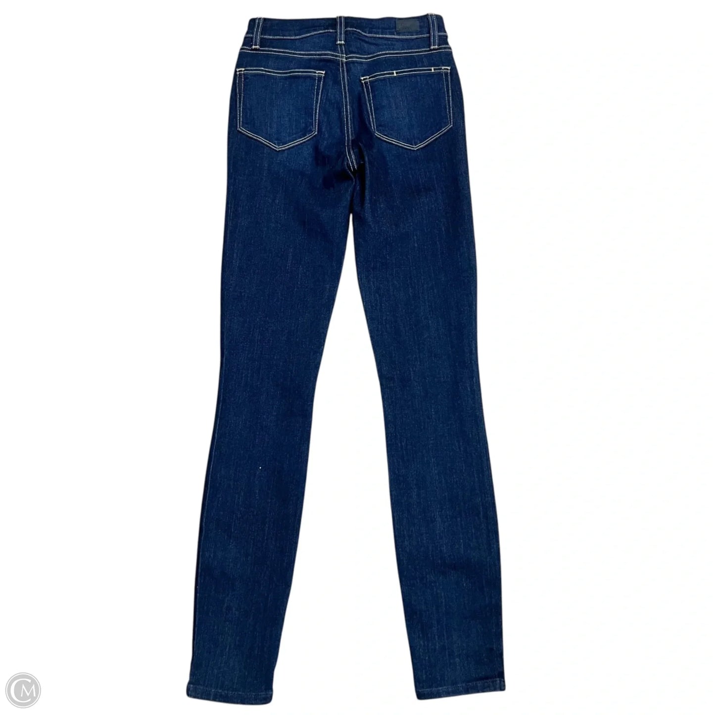 Jeans Skinny By Paige In Blue Denim, Size: 0