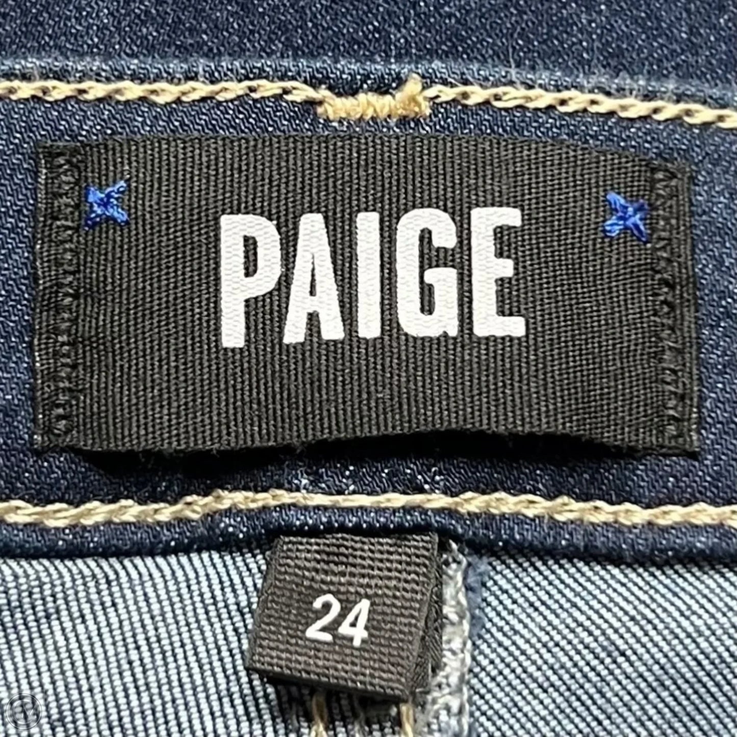 Jeans Skinny By Paige In Blue Denim, Size: 0