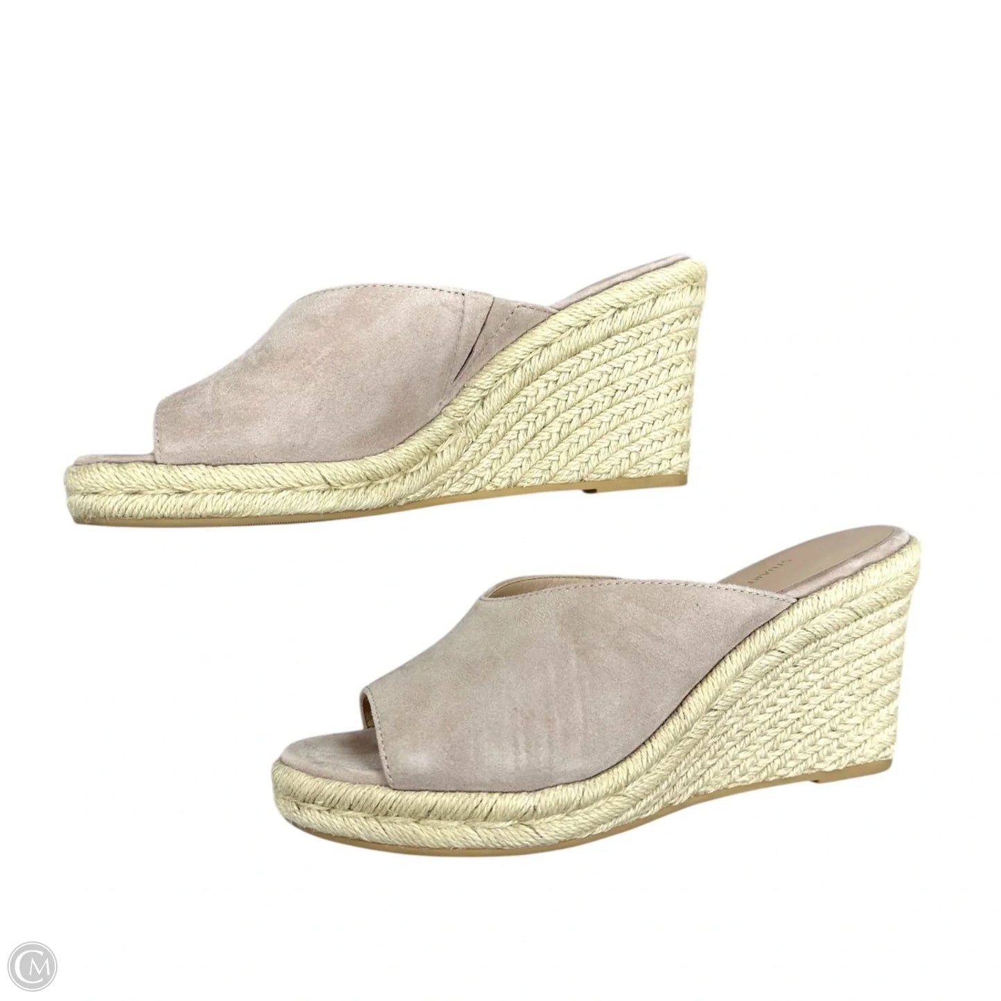 Sandals Designer By Stuart Weitzman In Taupe, Size: 6.5