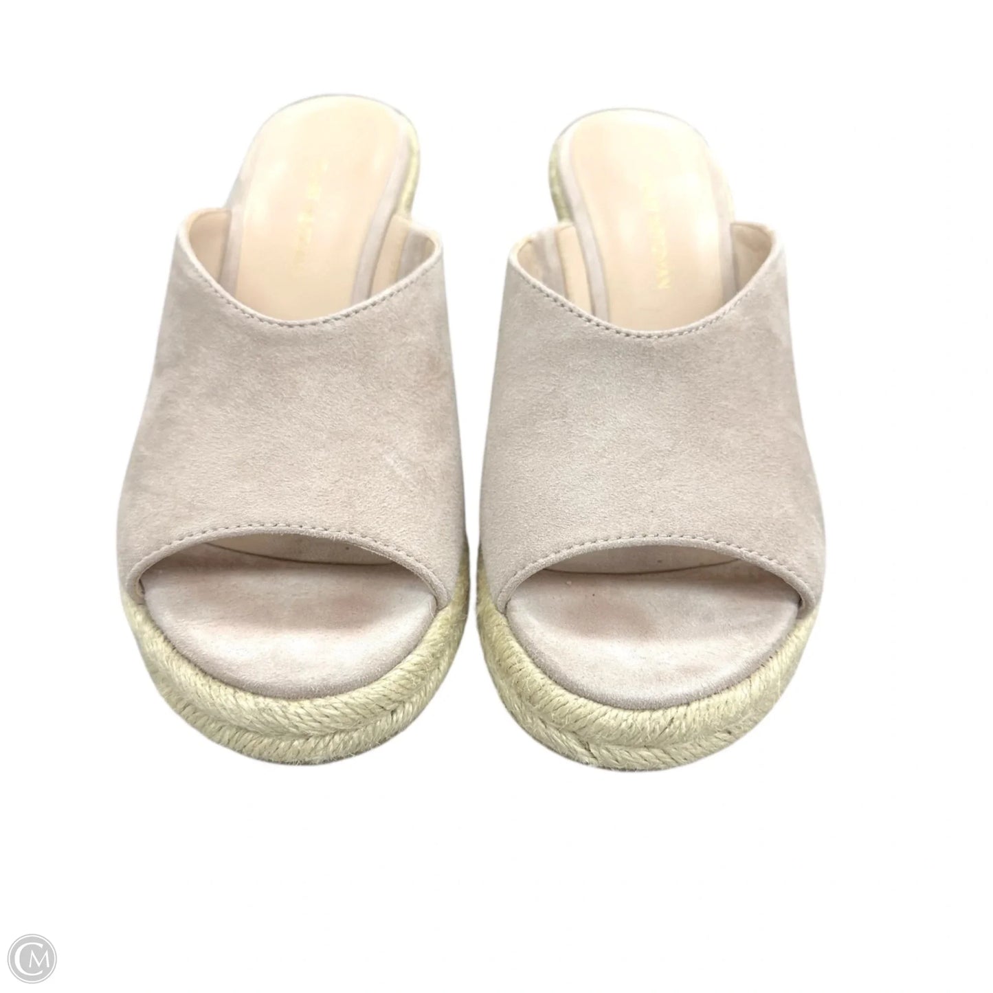 Sandals Designer By Stuart Weitzman In Taupe, Size: 6.5