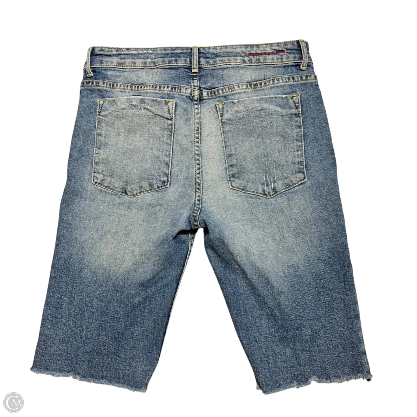 Shorts Designer By Alice + Olivia In Blue Denim, Size: 10