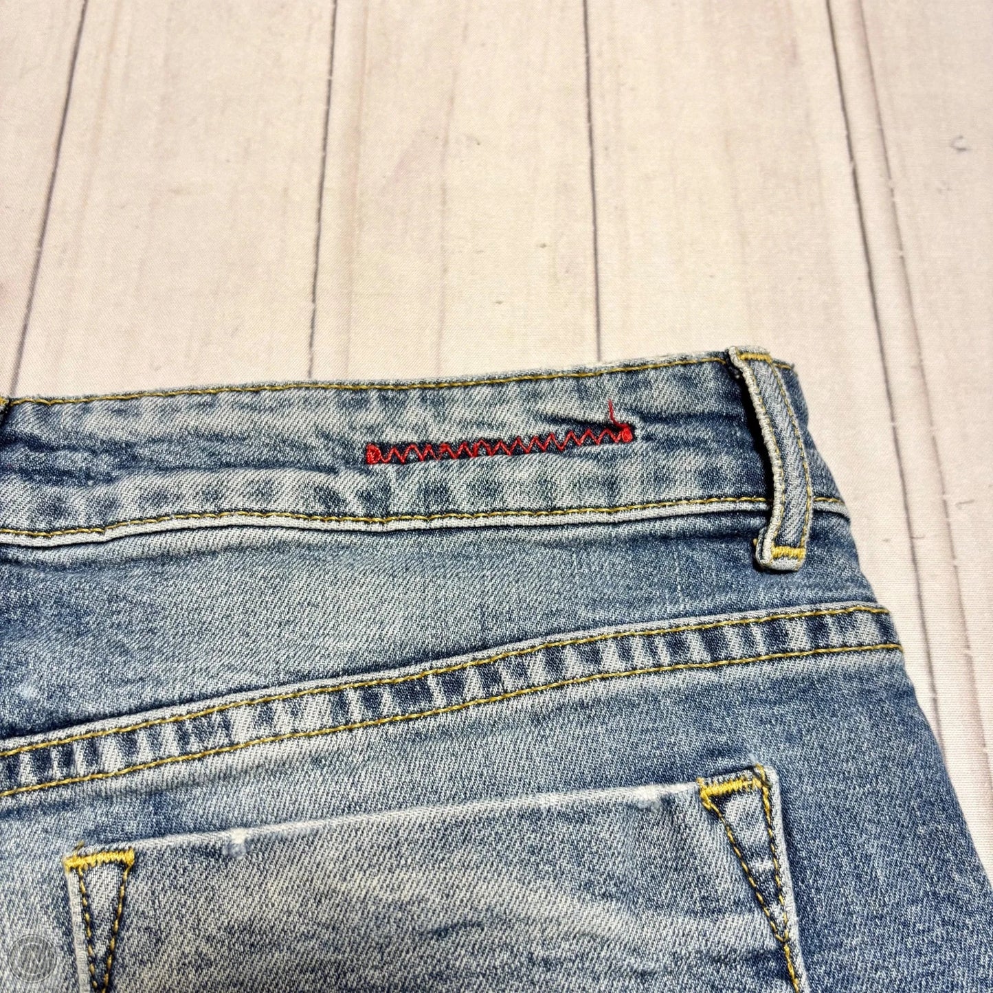 Shorts Designer By Alice + Olivia In Blue Denim, Size: 10