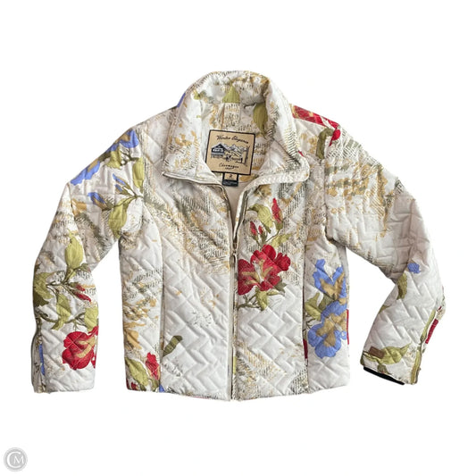 Coat Puffer & Quilted By Winter Elegance In Multi-colored, Size: Xs