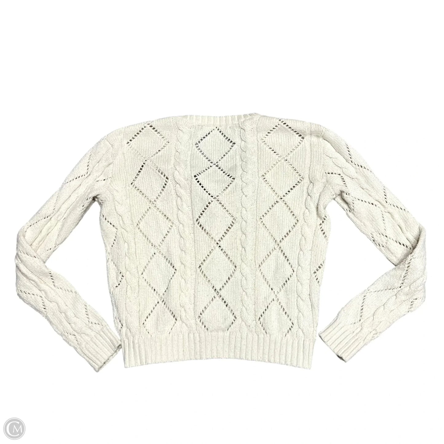 Sweater Cardigan By Brandy Melville In Cream, Size: Osfm