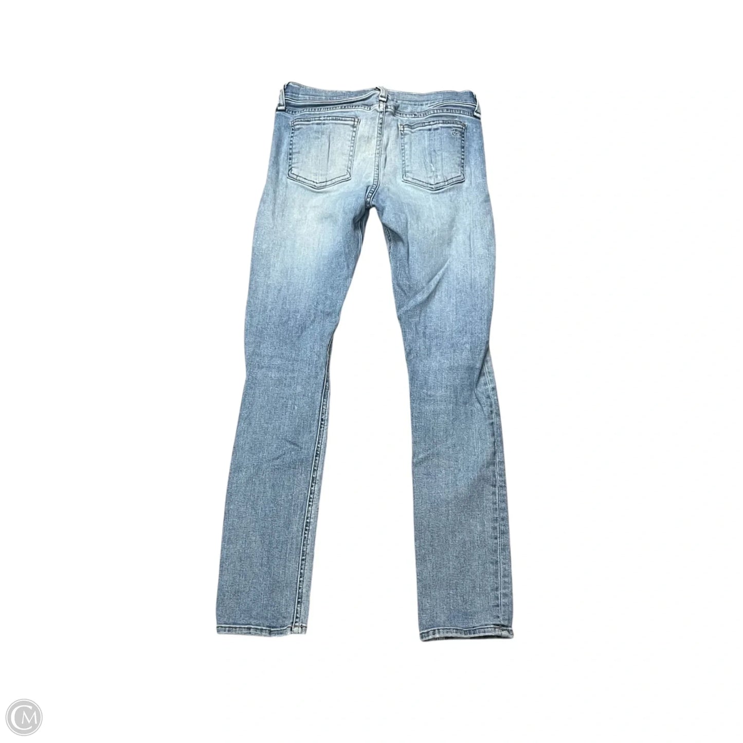 Jeans Skinny By Rag And Bone In Blue Denim, Size: 2