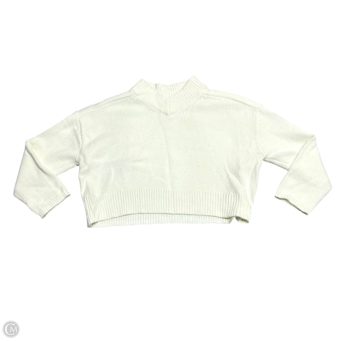 Sweater By Gap In Cream, Size: Xs