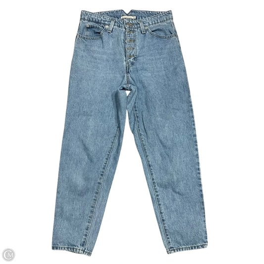 Jeans Boyfriend By Levis In Blue Denim, Size: 10