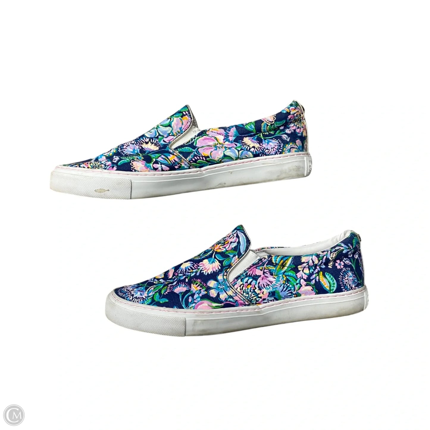Shoes Designer By Lilly Pulitzer In Blue, Size: 8.5