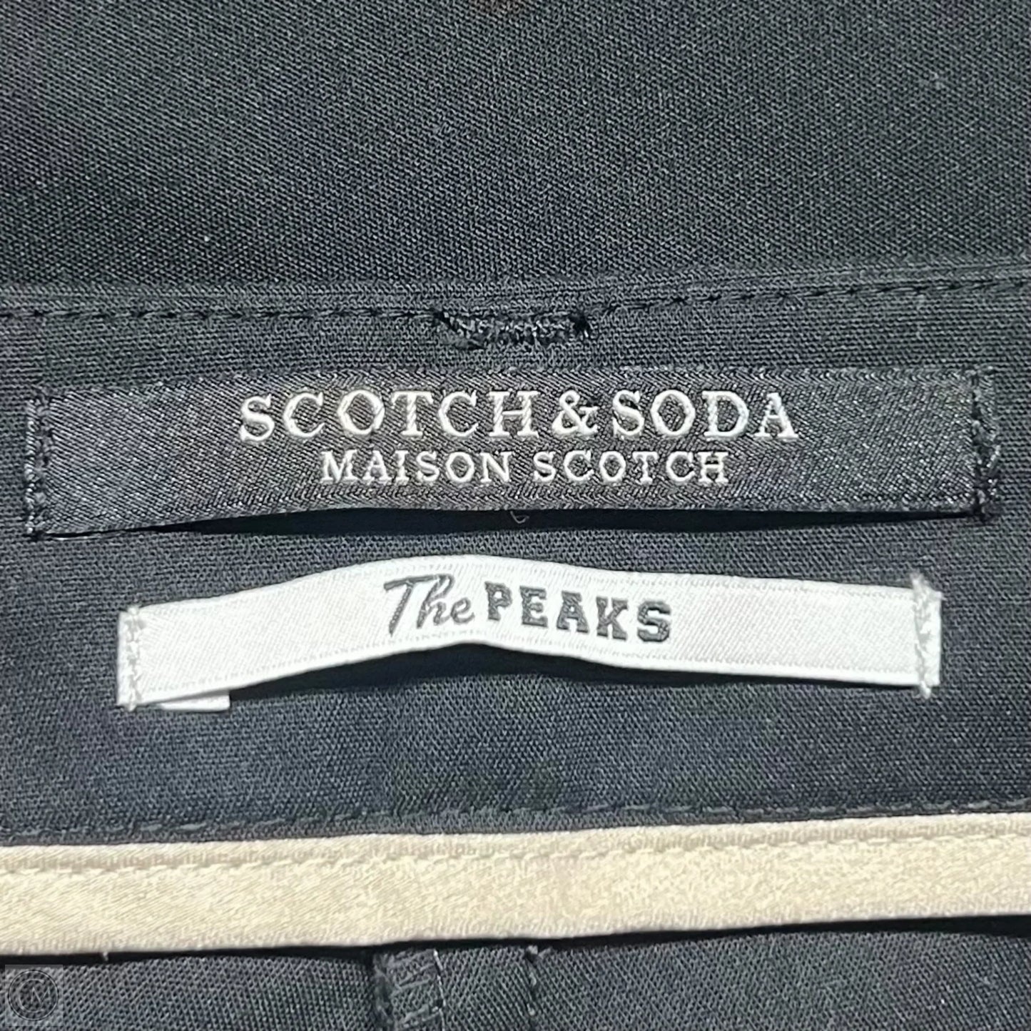 Pants Dress By Scotch & Soda In Black & Cream, Size: Xs