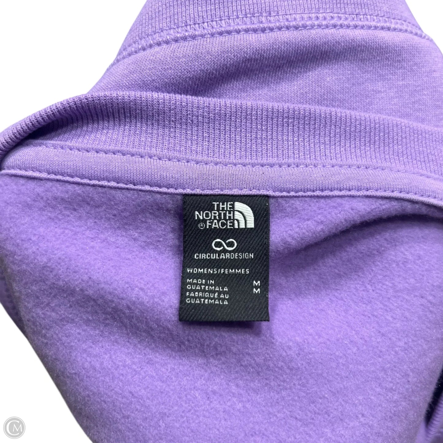 Sweatshirt Crewneck By The North Face In Purple, Size: M