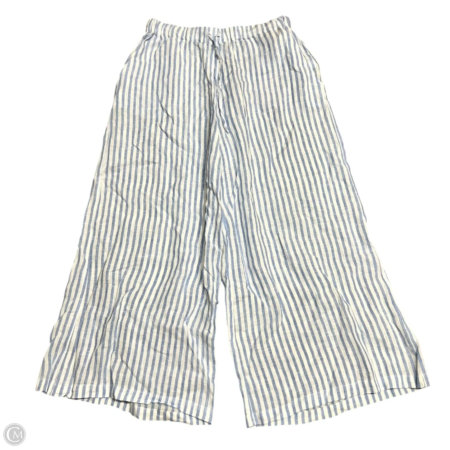 Pants Linen By Vineyard Vines In Striped Pattern, Size: M