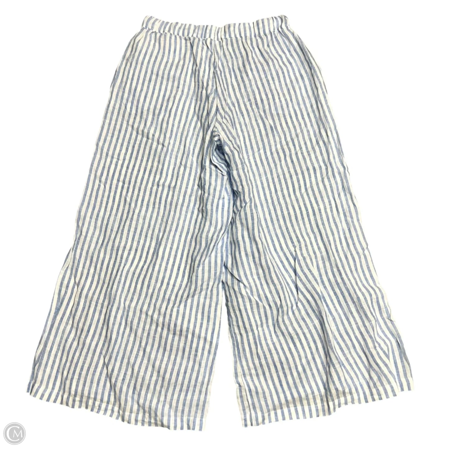 Pants Linen By Vineyard Vines In Striped Pattern, Size: M