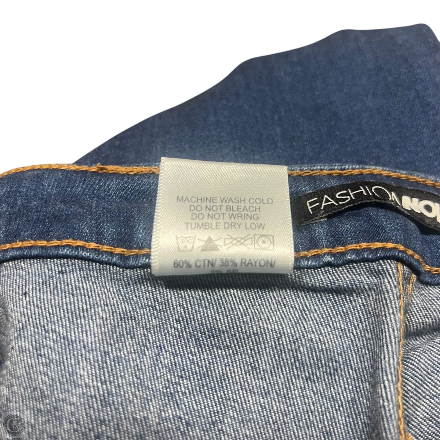 Jeans Flared By Fashion Nova In Blue Denim, Size: 6