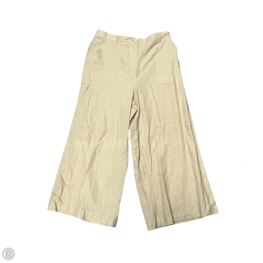 Pants Linen By Max Studio In Tan, Size: Xl