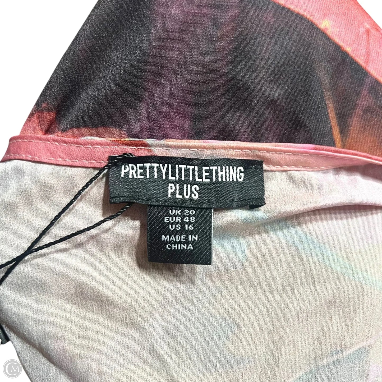 Romper By Pretty Little Thing In Pink & Purple, Size: 16
