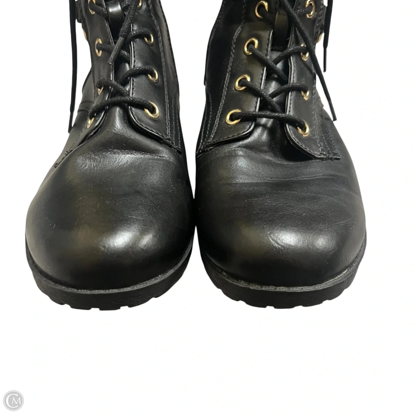 Boots Combat By G By Guess In Black, Size: 8