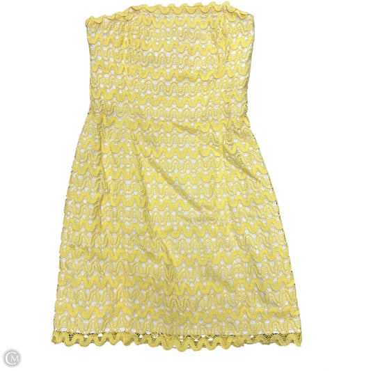 Dress Designer By Lilly Pulitzer In Yellow, Size: 0