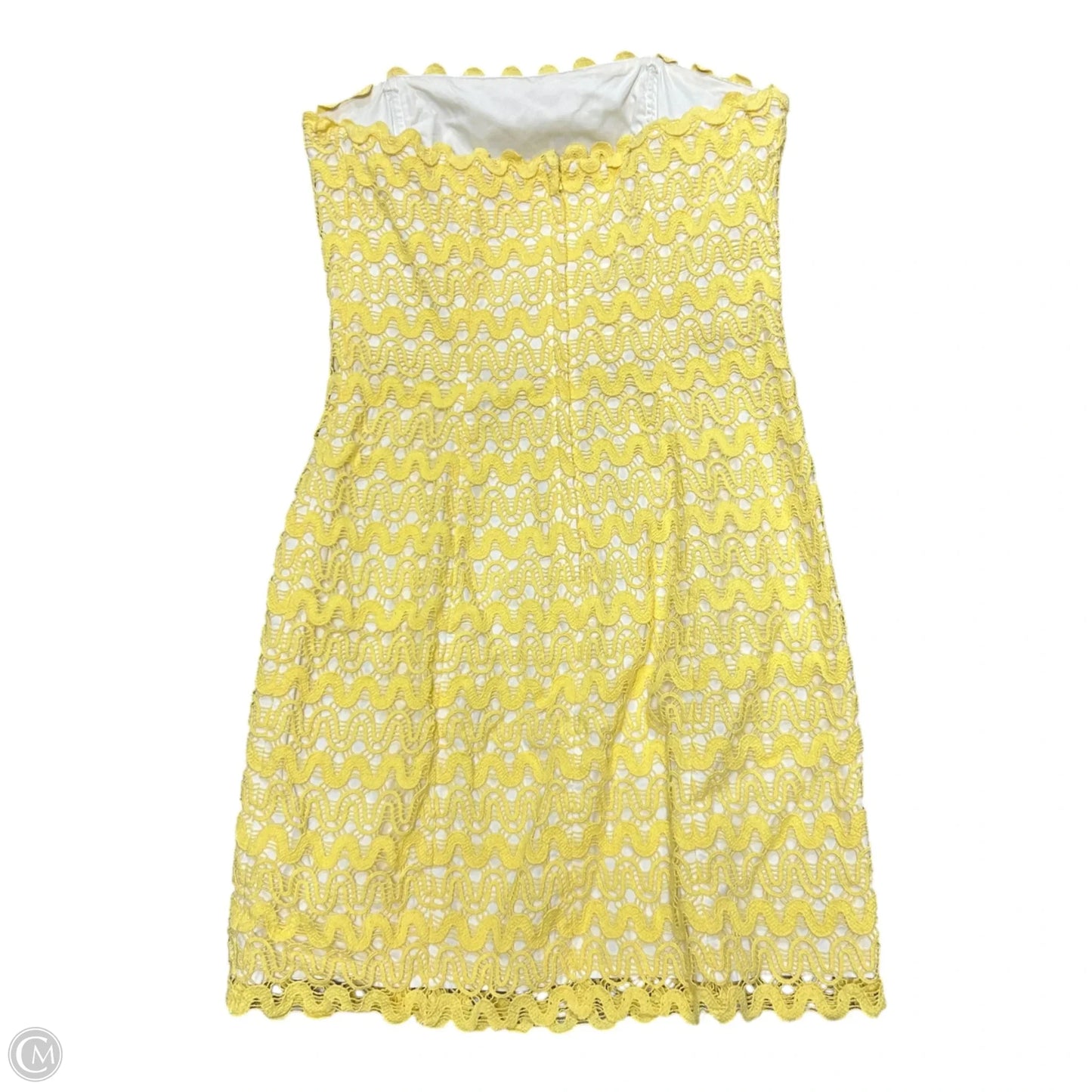 Dress Designer By Lilly Pulitzer In Yellow, Size: 0