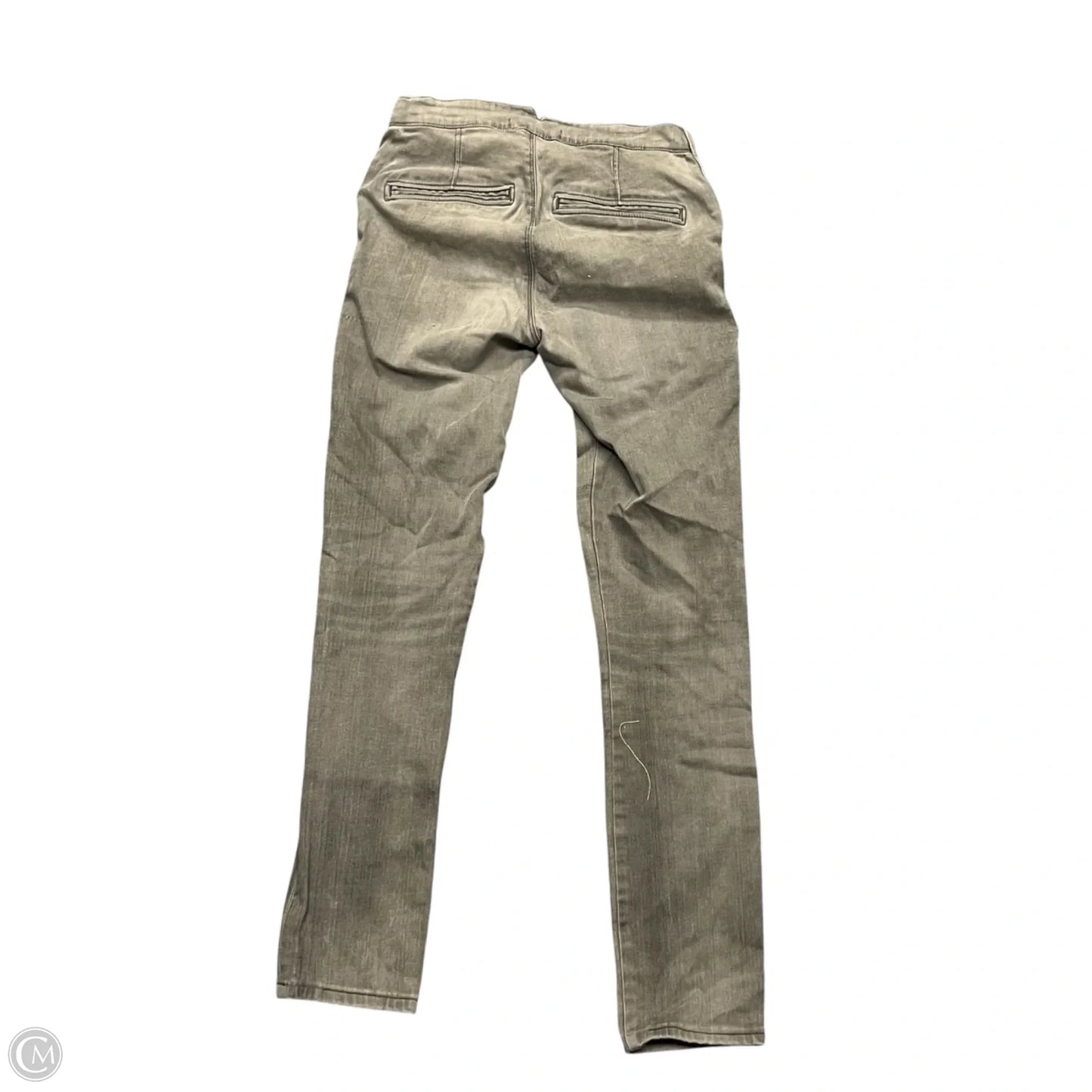 Pants Cropped By Helmut Lang In Grey, Size: 2