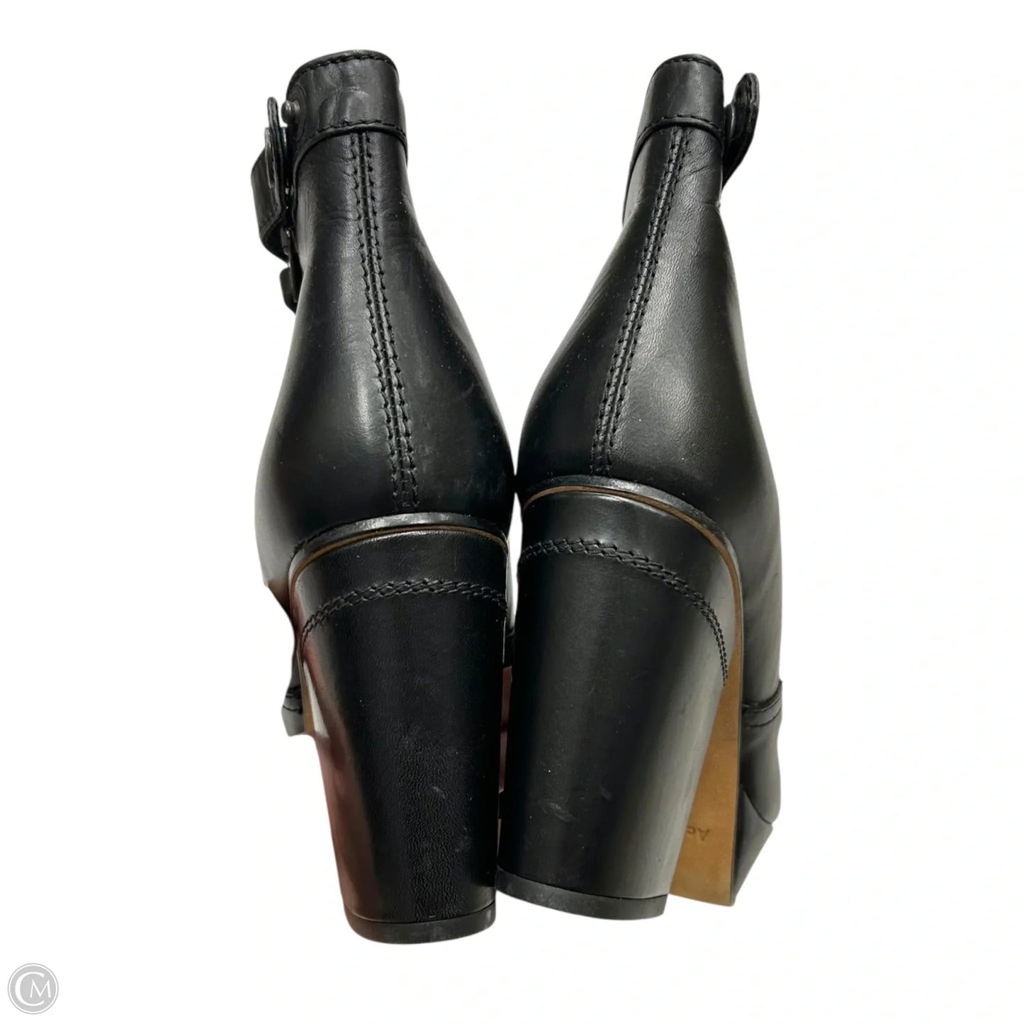 Boots Ankle Heels By Acne Studios In Black, Size: 9.5