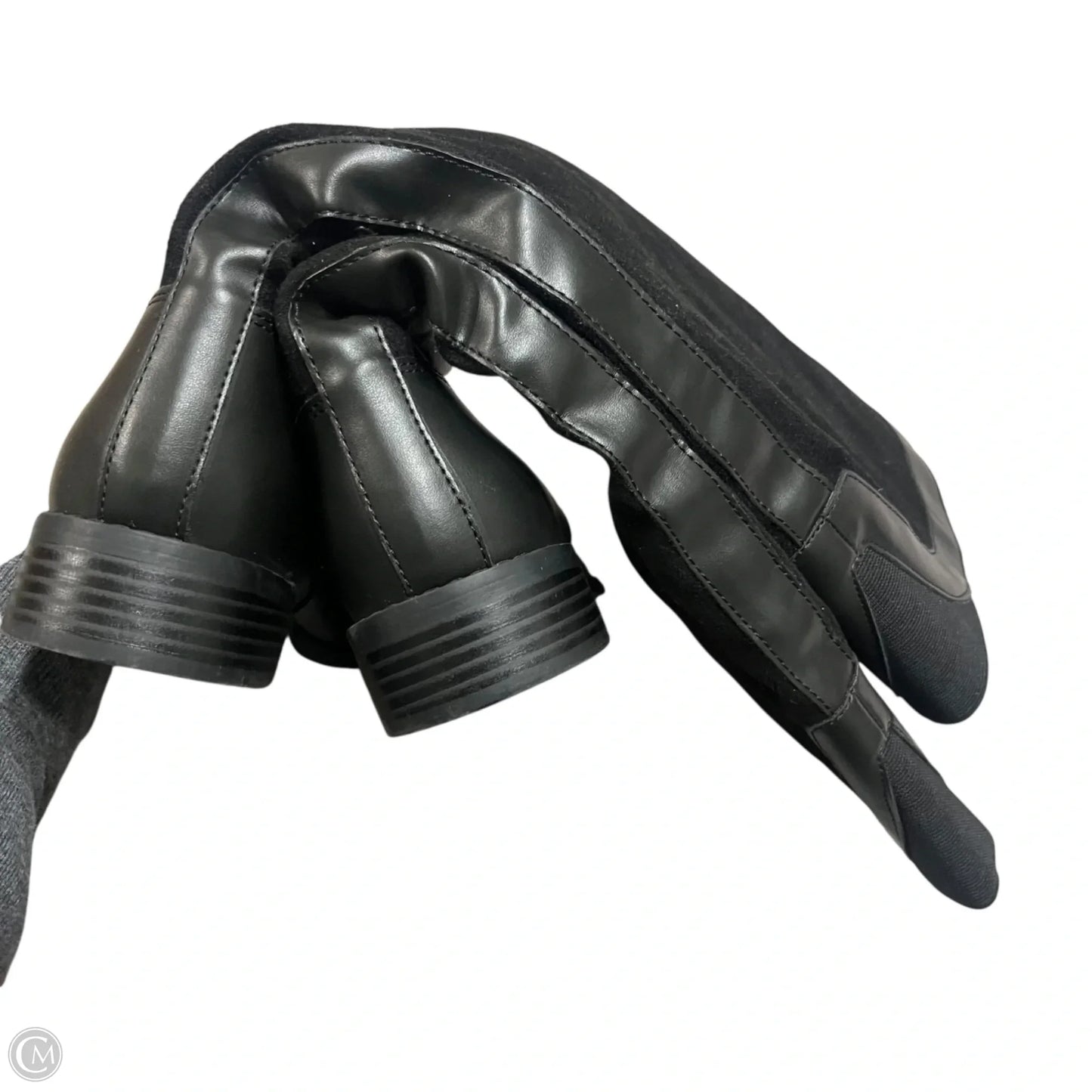 Boots Knee Heels By Liz Claiborne In Black, Size: 6