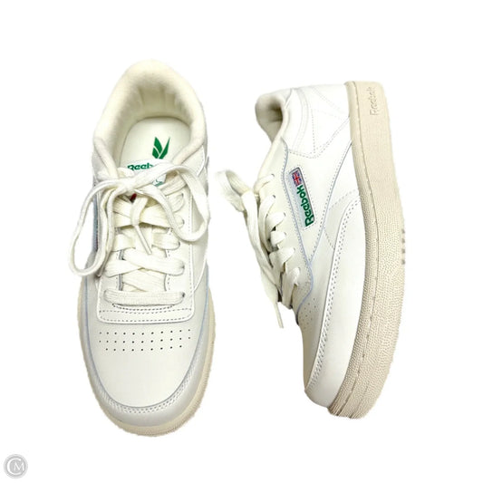 Shoes Sneakers By Reebok In Cream, Size: 5