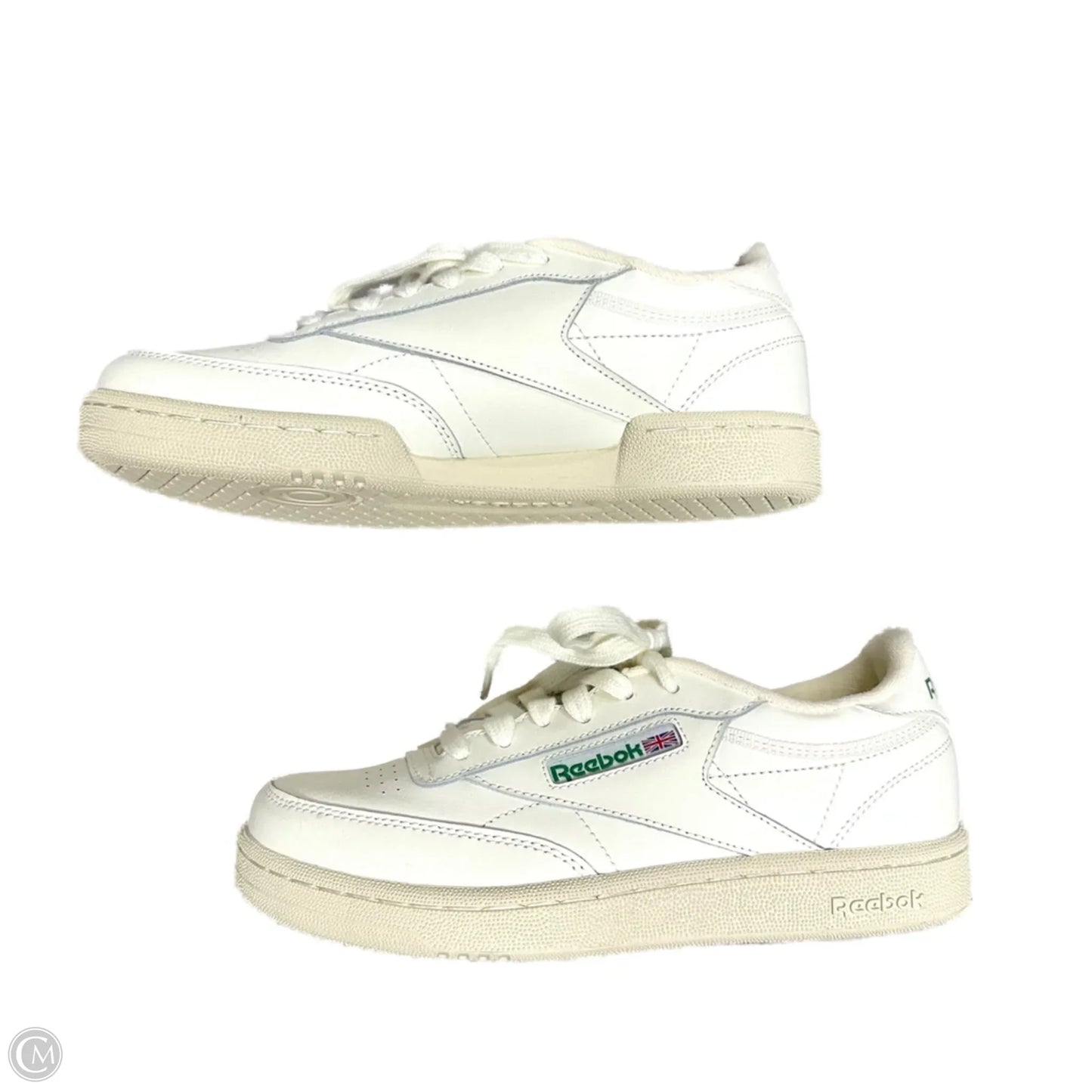 Shoes Sneakers By Reebok In Cream, Size: 5