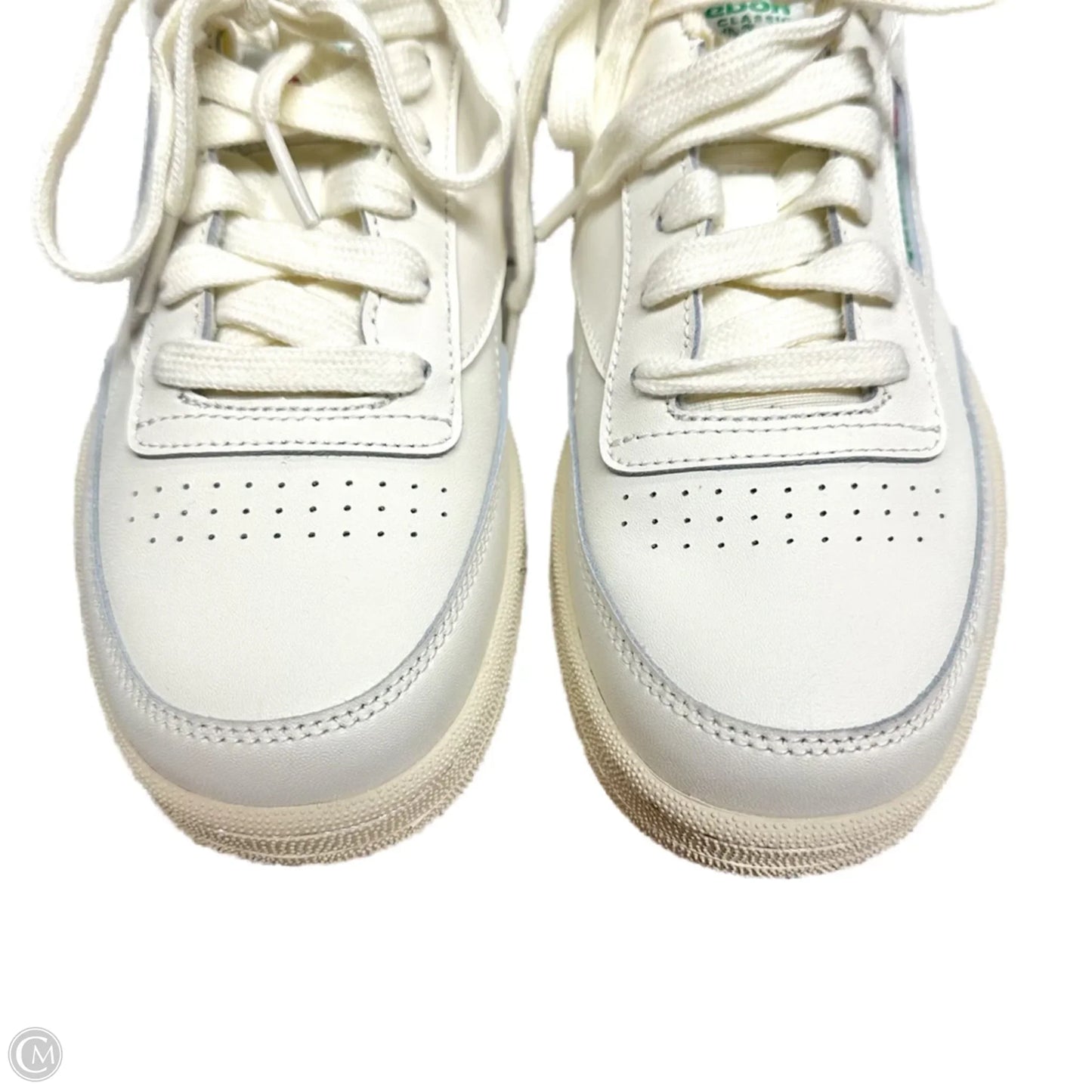 Shoes Sneakers By Reebok In Cream, Size: 5