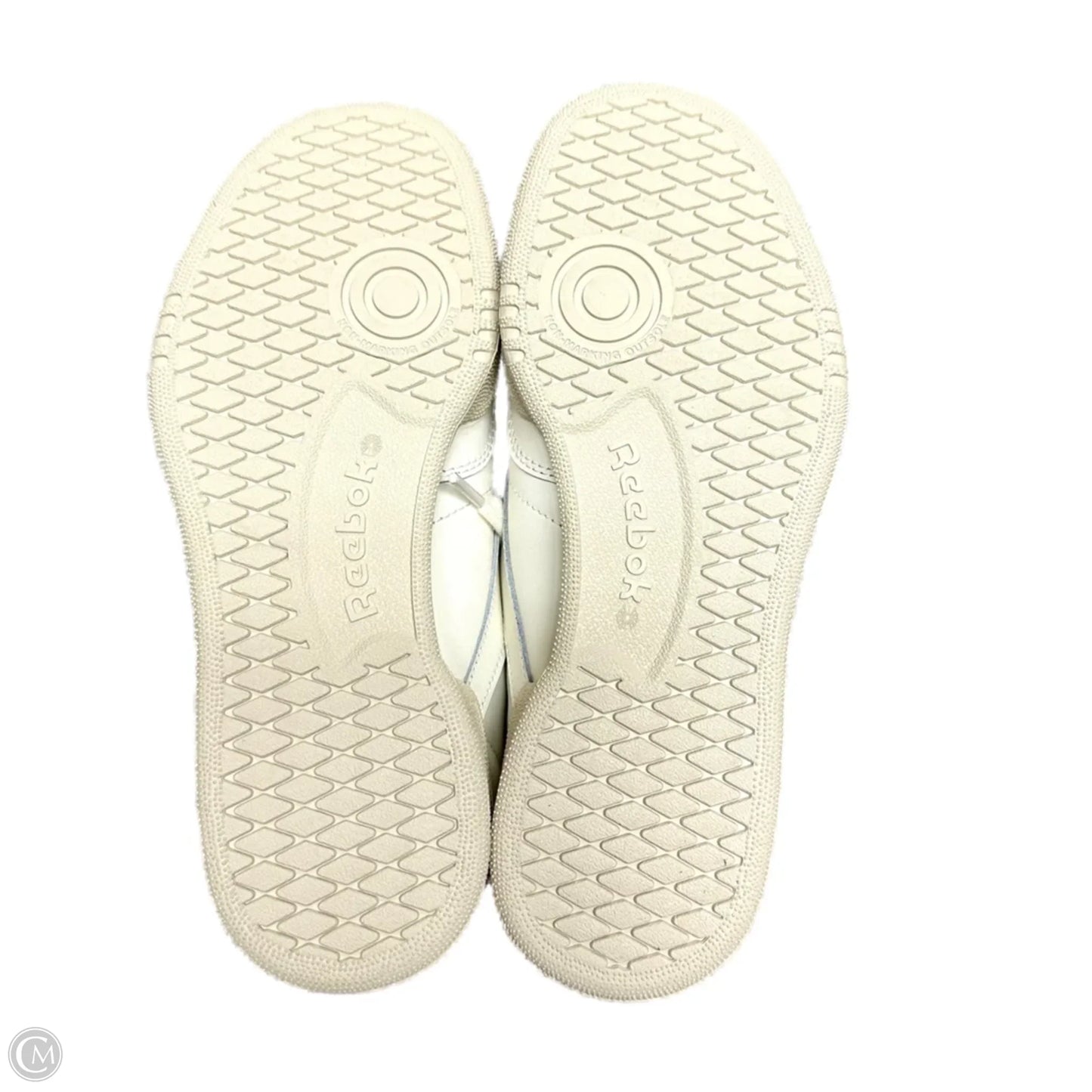 Shoes Sneakers By Reebok In Cream, Size: 5
