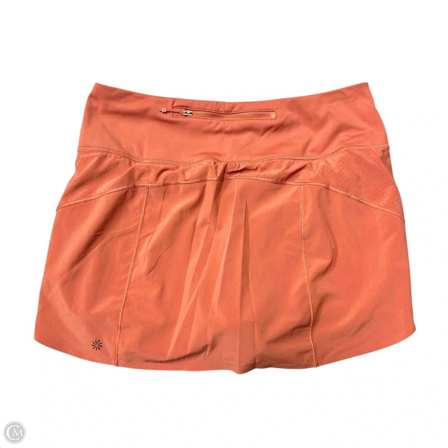 Athletic Skort By Athleta In Orange, Size: M
