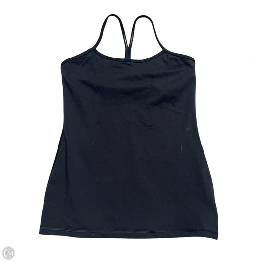 Athletic Tank Top By Lululemon In Black, Size: 8