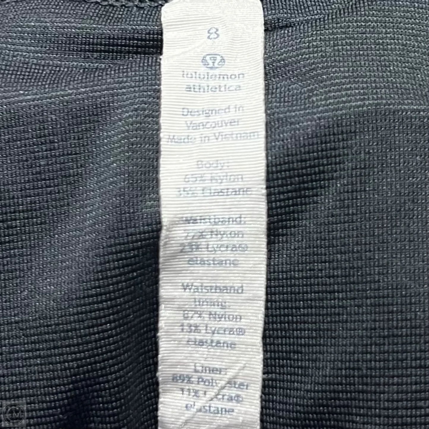 Athletic Short By Lululemon In Black, Size: 8