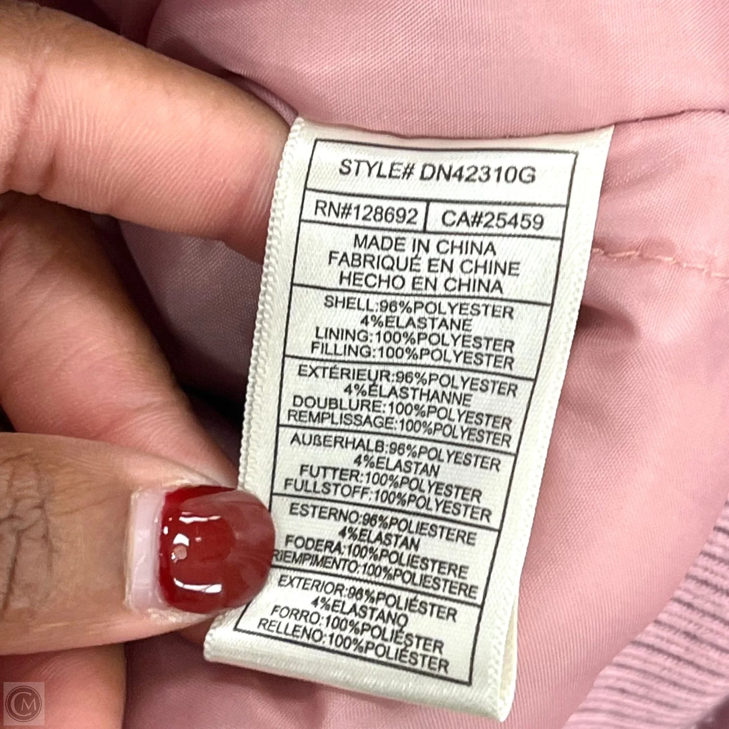 Jacket Other By Steve Madden In Pink, Size: S