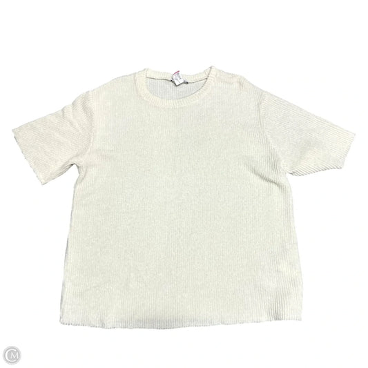 Sweater By Zara In Cream, Size: L